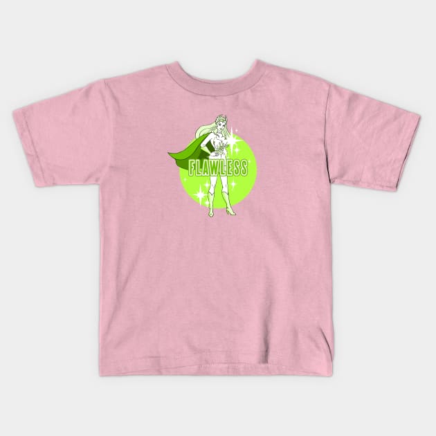 FLAWELESS Kids T-Shirt by VeryBear